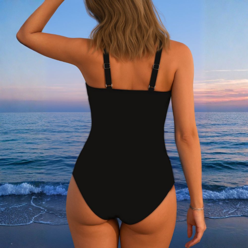 Costume da Bagno Donna | Design Incrociato Elegante Multicolore per Mare ed Estate