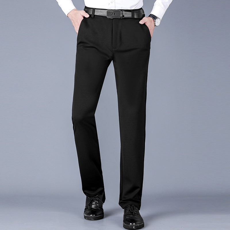 Pantaloni uomo slim elasticizzati con tasche per ufficio
