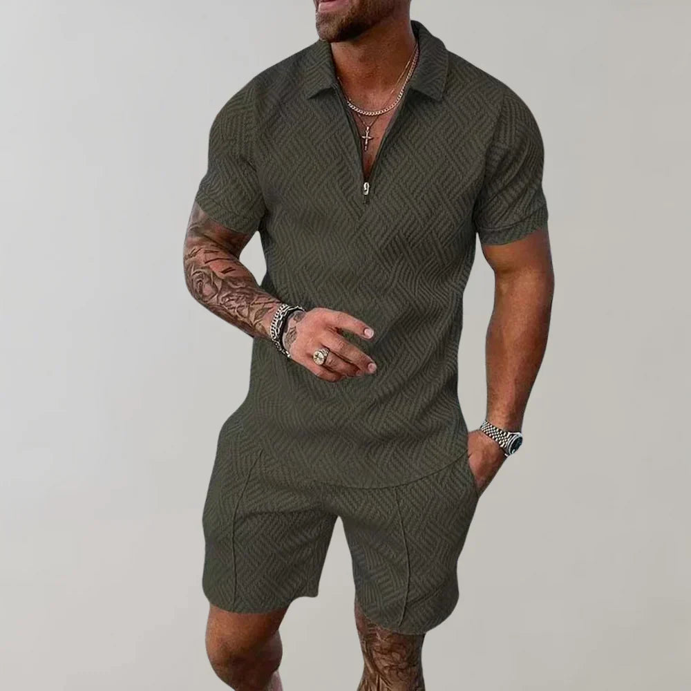 Luchtig Tweedelig Zomerset Heren