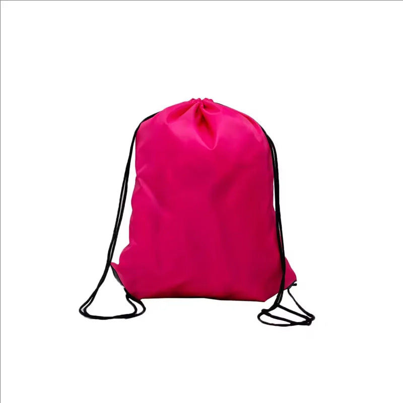 Sacca sportiva unisex in poliestere con coulisse