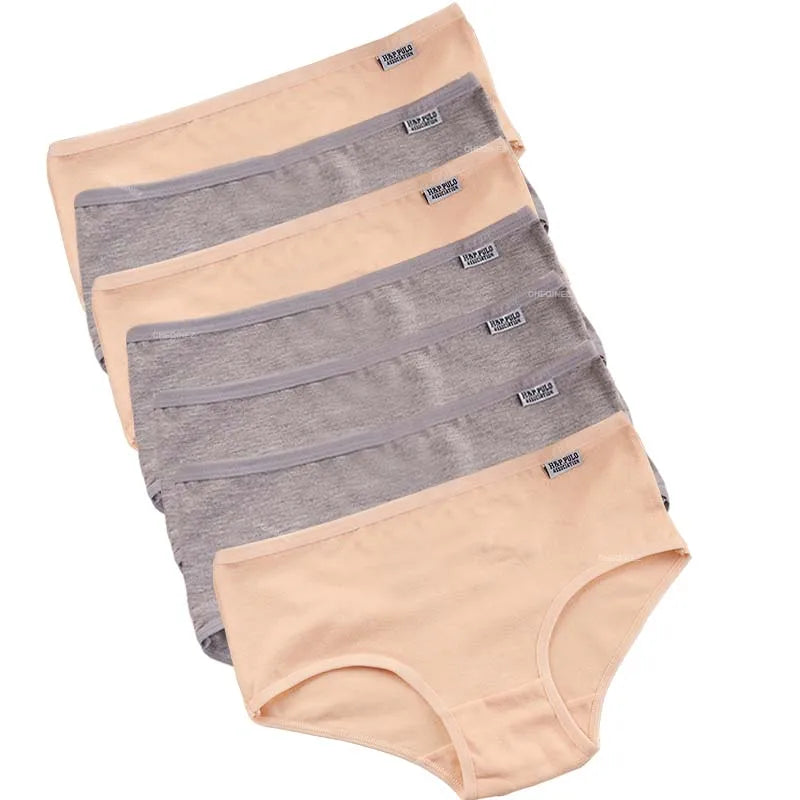 Slip donna in cotone elastan set 7 pezzi