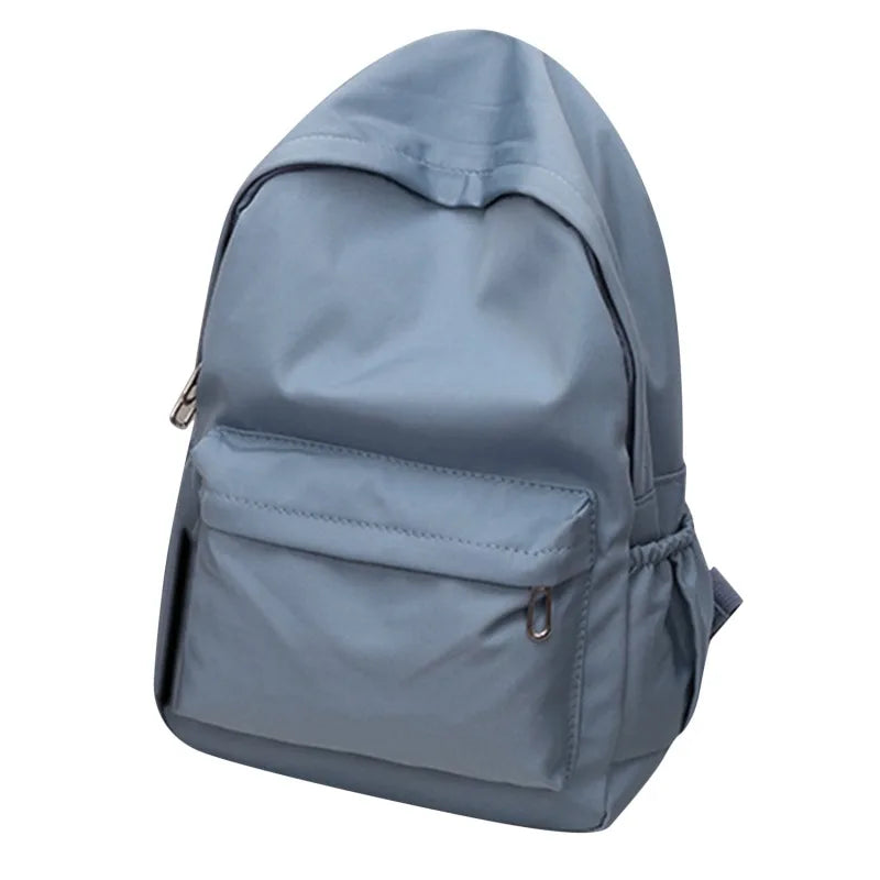Zaino donna scuola in nylon impermeabile con grande capacità