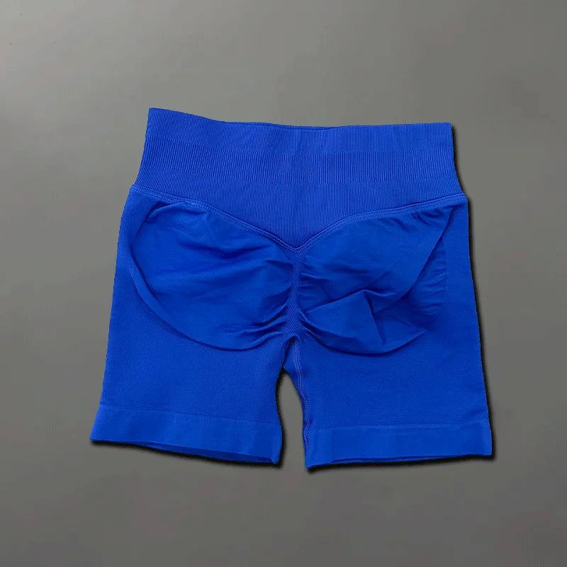 Shorts de sport ajustés | Short de sport pour femmes, 4.5 pouces, pour gymnastique, Yoga, course à pied, exercice, tricot de qualité, respirant, sans couture, vêtements de mise en forme