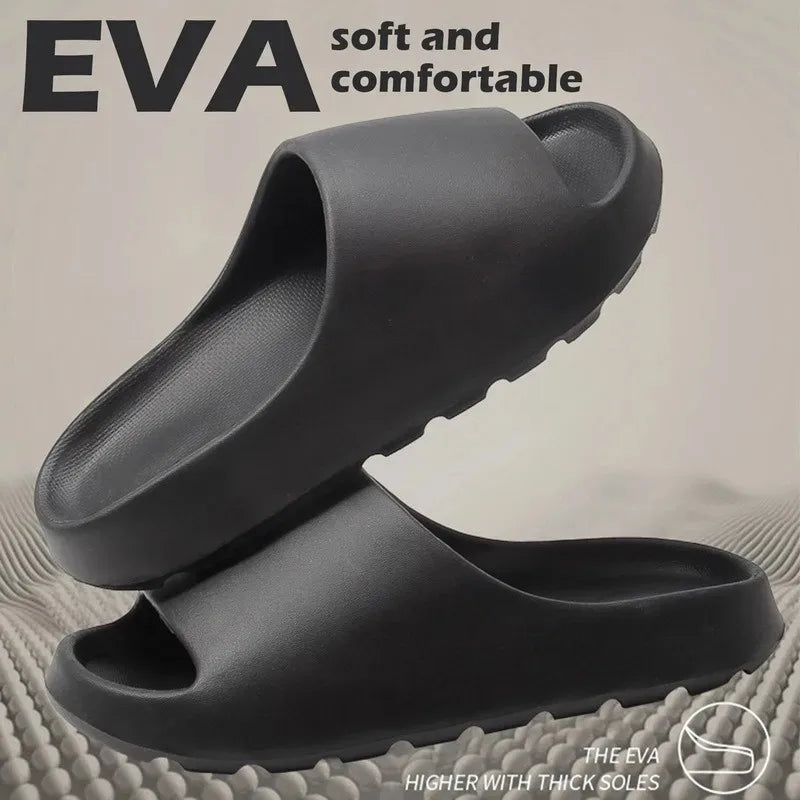 Sandali slide unisex in EVA con suola platform