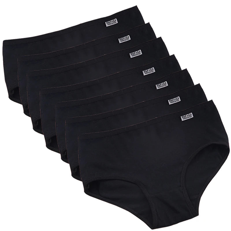 Slip donna in cotone elastan set 7 pezzi