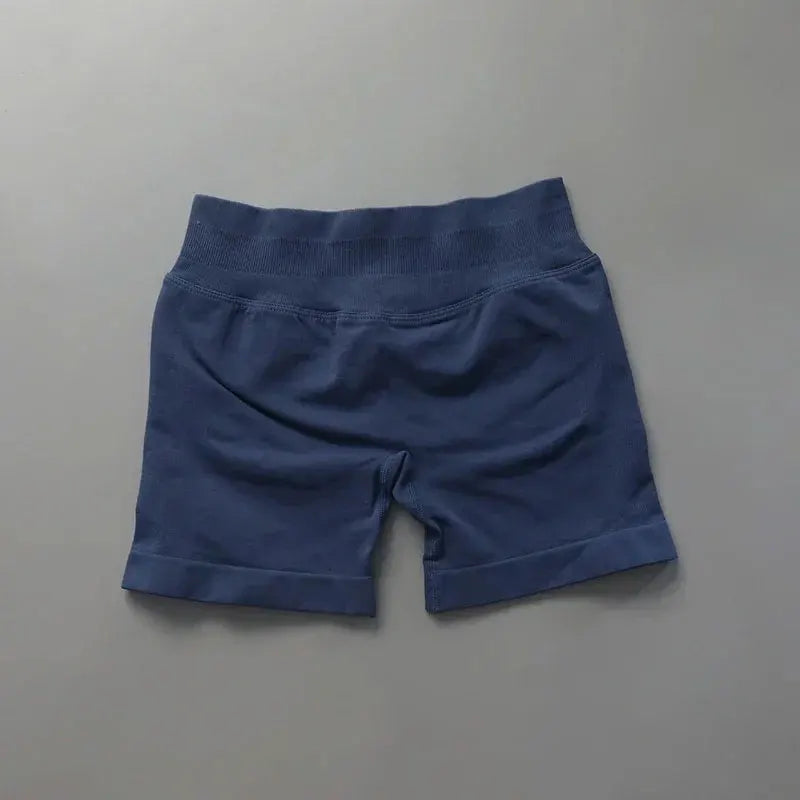 Shorts de sport ajustés | Short de sport pour femmes, 4.5 pouces, pour gymnastique, Yoga, course à pied, exercice, tricot de qualité, respirant, sans couture, vêtements de mise en forme