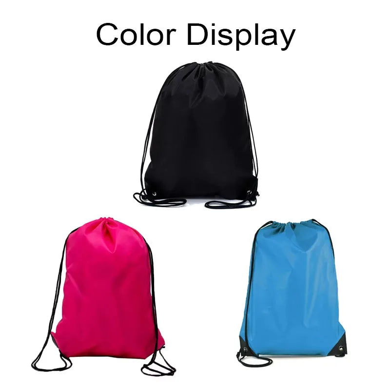 Sacca sportiva unisex in poliestere con coulisse