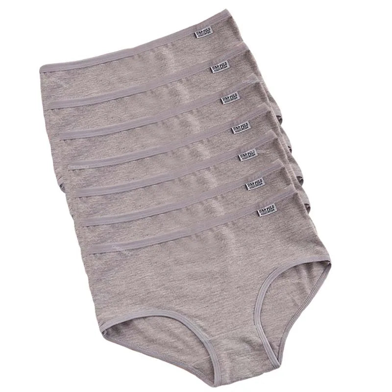 Slip donna in cotone elastan set 7 pezzi
