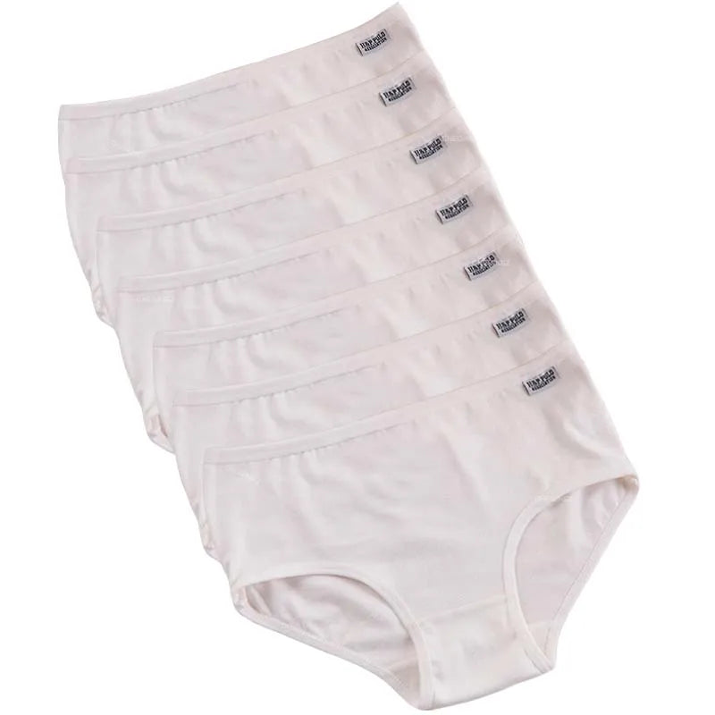 Slip donna in cotone elastan set 7 pezzi
