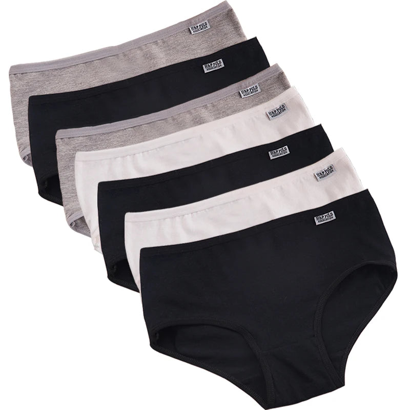 Slip donna in cotone elastan set 7 pezzi