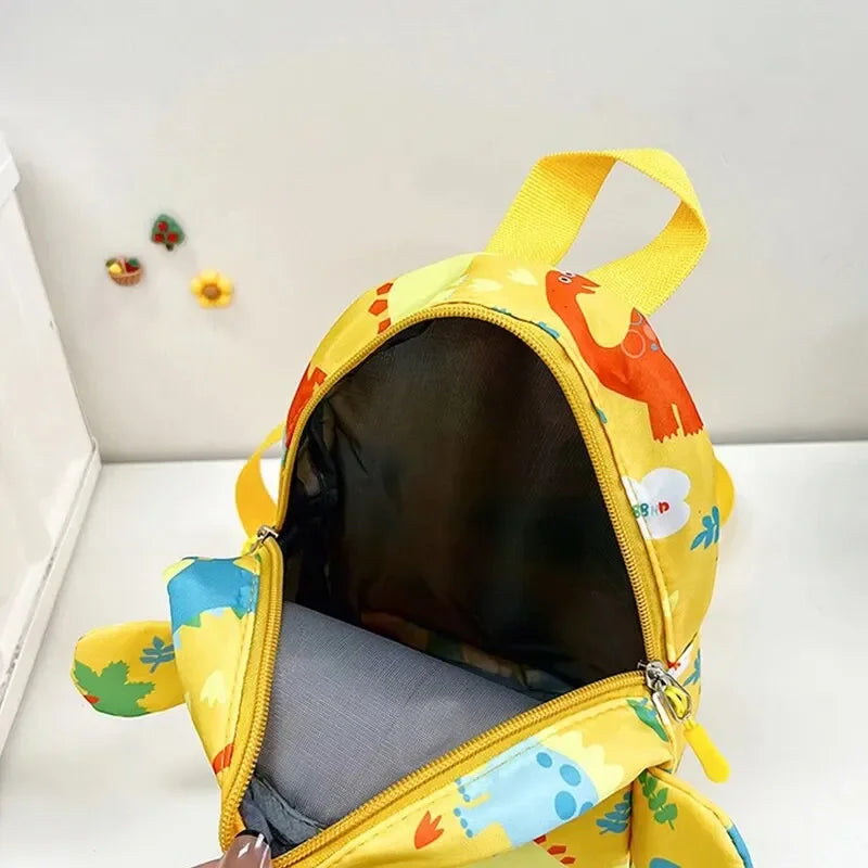 Zainetto bambini dinosauro in nylon per asilo