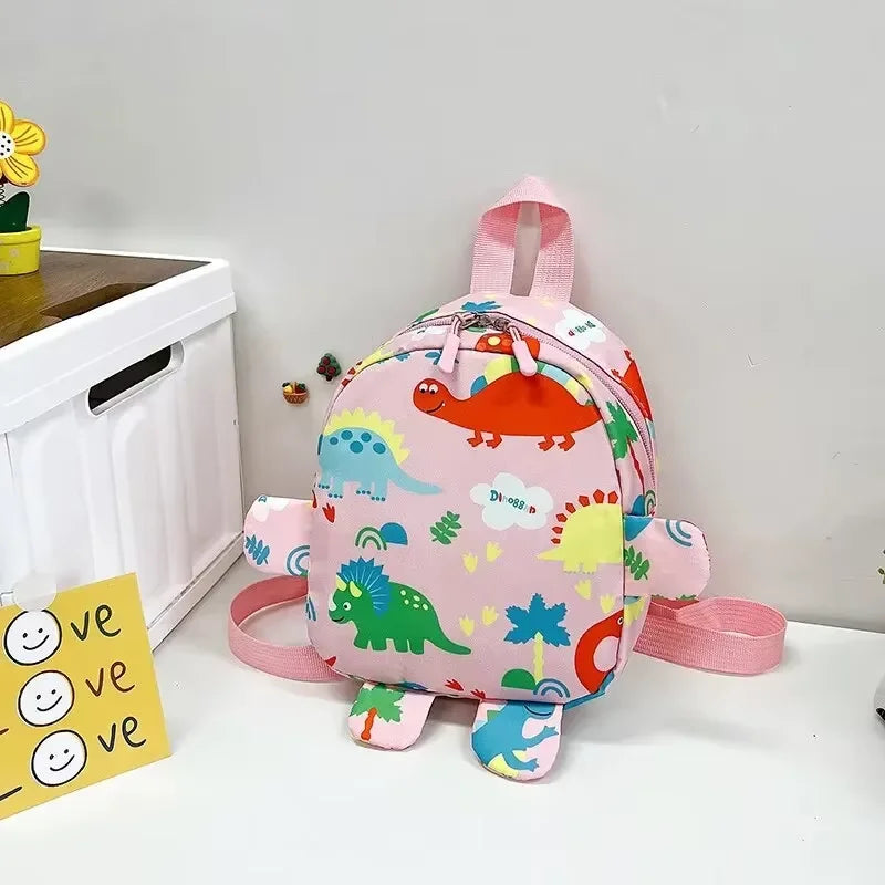 Zainetto bambini dinosauro in nylon per asilo