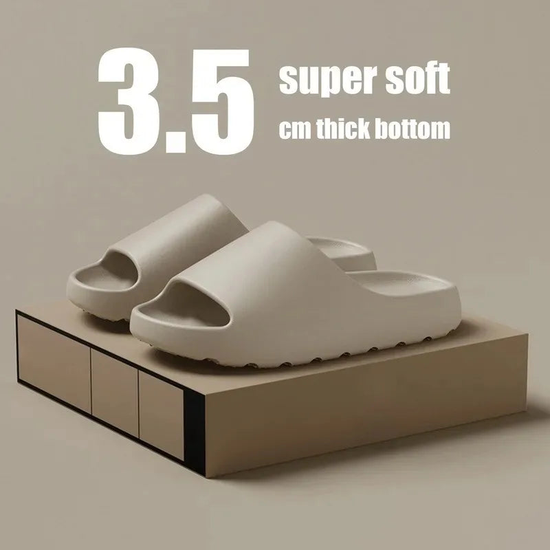 Sandali slide unisex in EVA con suola platform