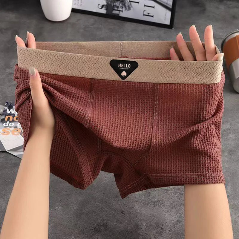 Boxer uomo in poliestere ed elastan, set da 4 pezzi – alta qualità, resistenti e progettati per durare nel tempo