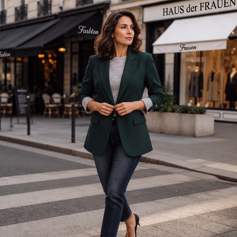 Blazer donna leggero elegante dal taglio moderno