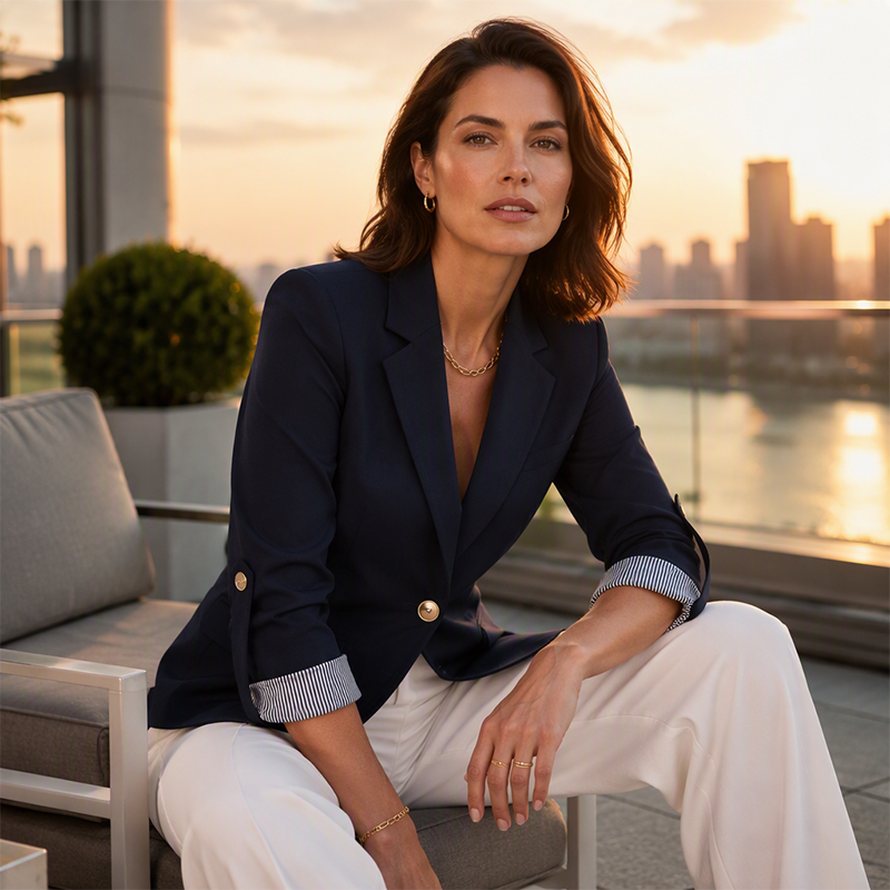 Blazer donna leggero elegante dal taglio moderno