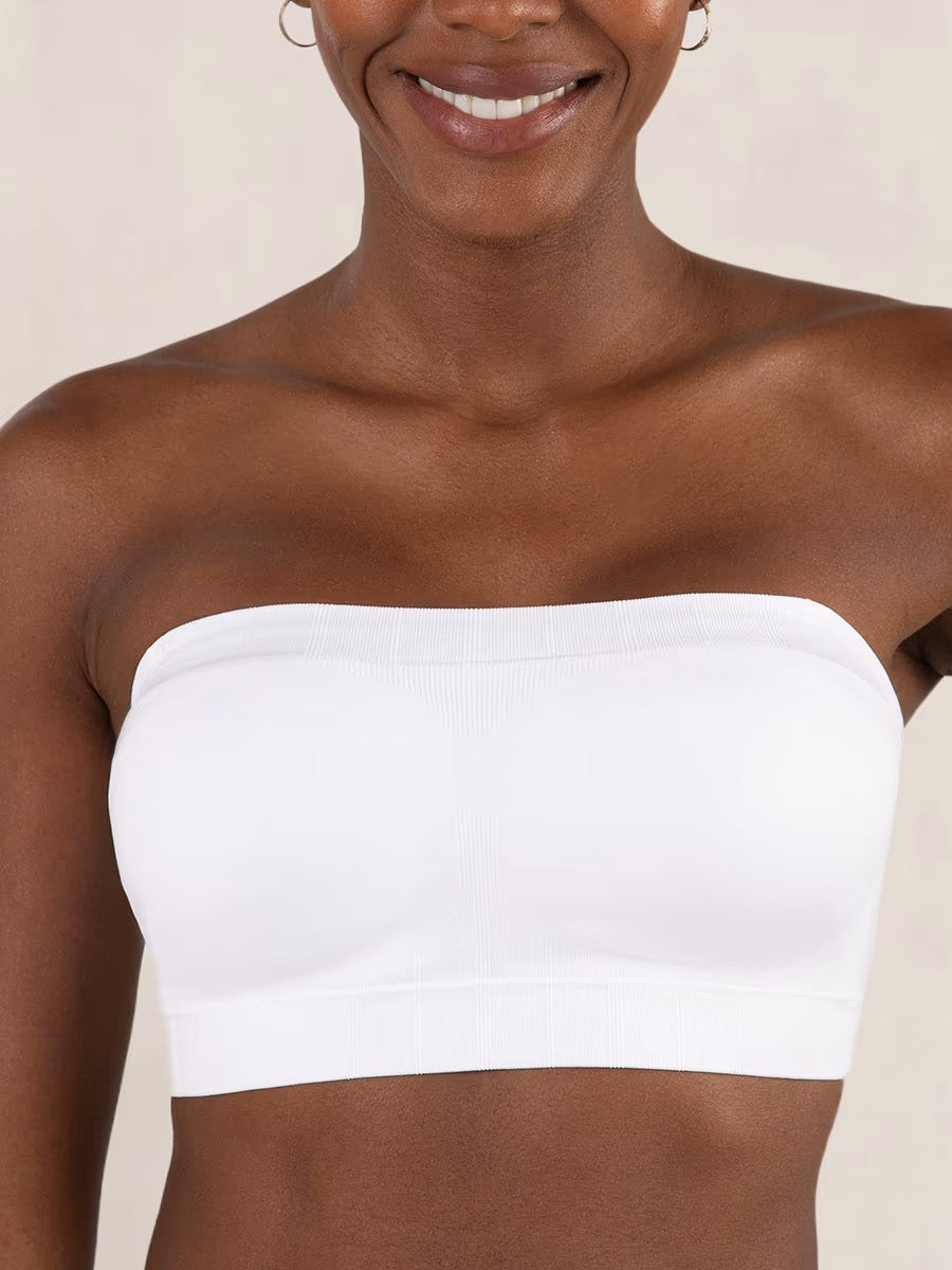 Reggiseno fascia donna seamless senza spalline