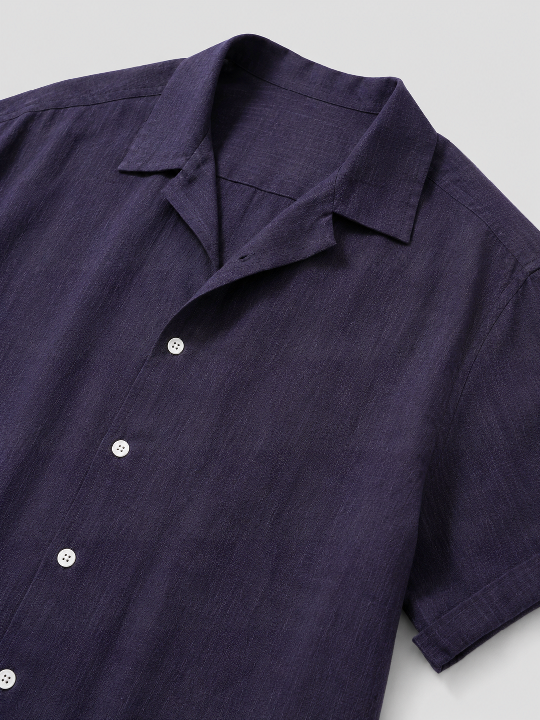 Camicia Estiva Lorenzo — Viola Profondo