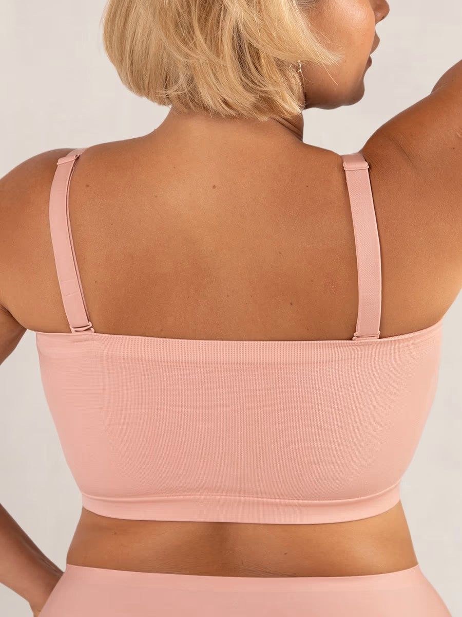 Reggiseno fascia donna seamless senza spalline