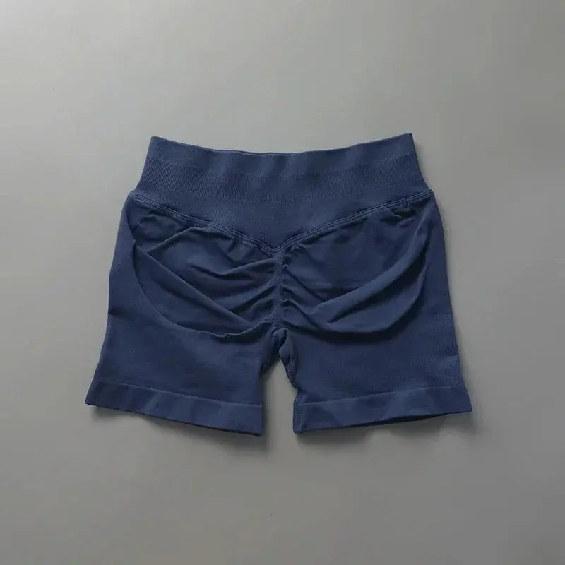 Shorts de sport ajustés |   Short de sport pour femmes, 4.5 pouces, pour gymnastique, Yoga, course à pied, exercice, tricot de qualité, respirant, sans couture, vêtements de mise en forme