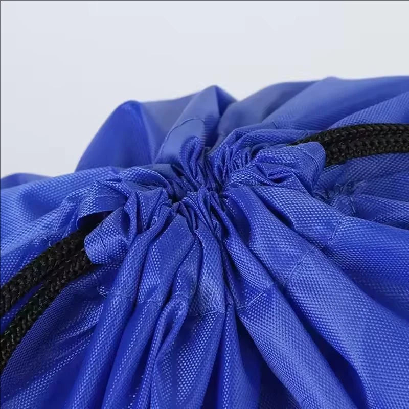 Sacca sportiva unisex in poliestere con coulisse