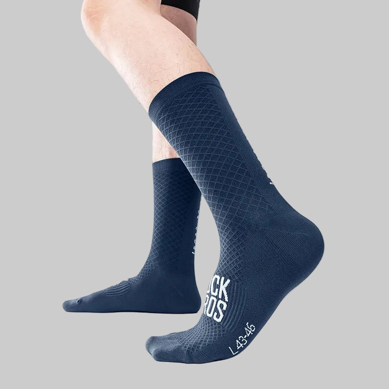 Calze ciclismo unisex traspiranti set 2 paia