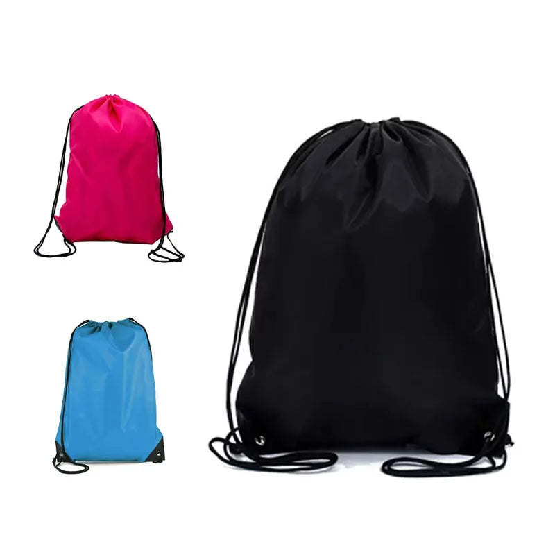 Sacca sportiva unisex in poliestere con coulisse