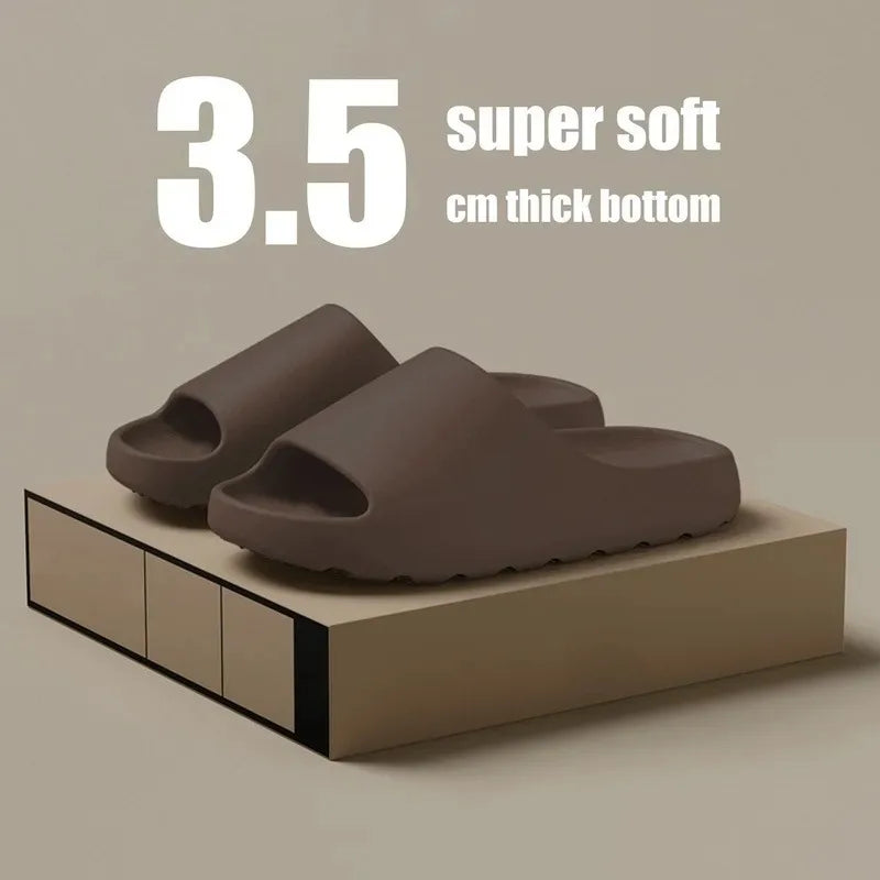 Sandali slide unisex in EVA con suola platform