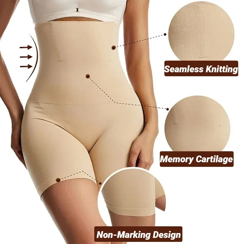 Guaina modellante donna a vita alta senza cuciture