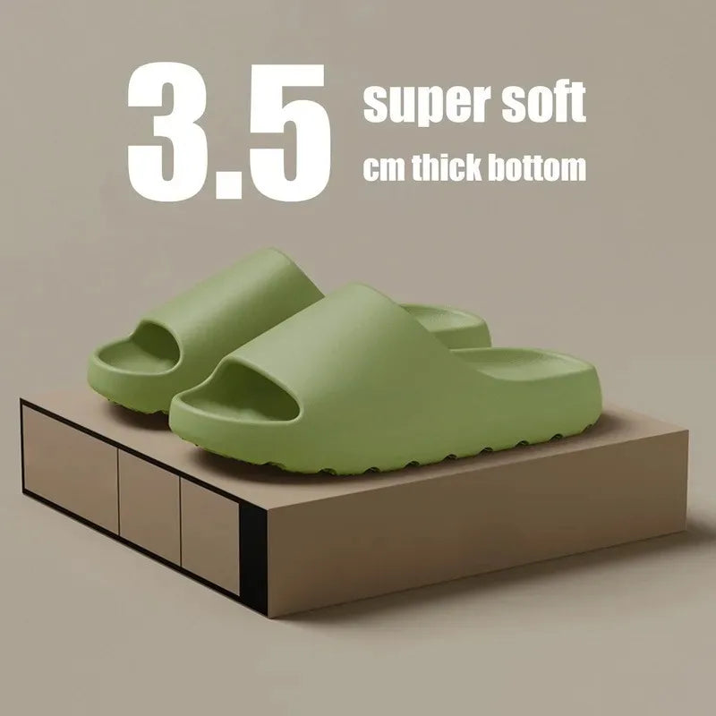 Sandali slide unisex in EVA con suola platform