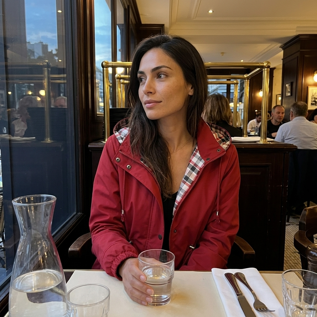 Impermeabile lungo donna con cappuccio staccabile e vita regolabile