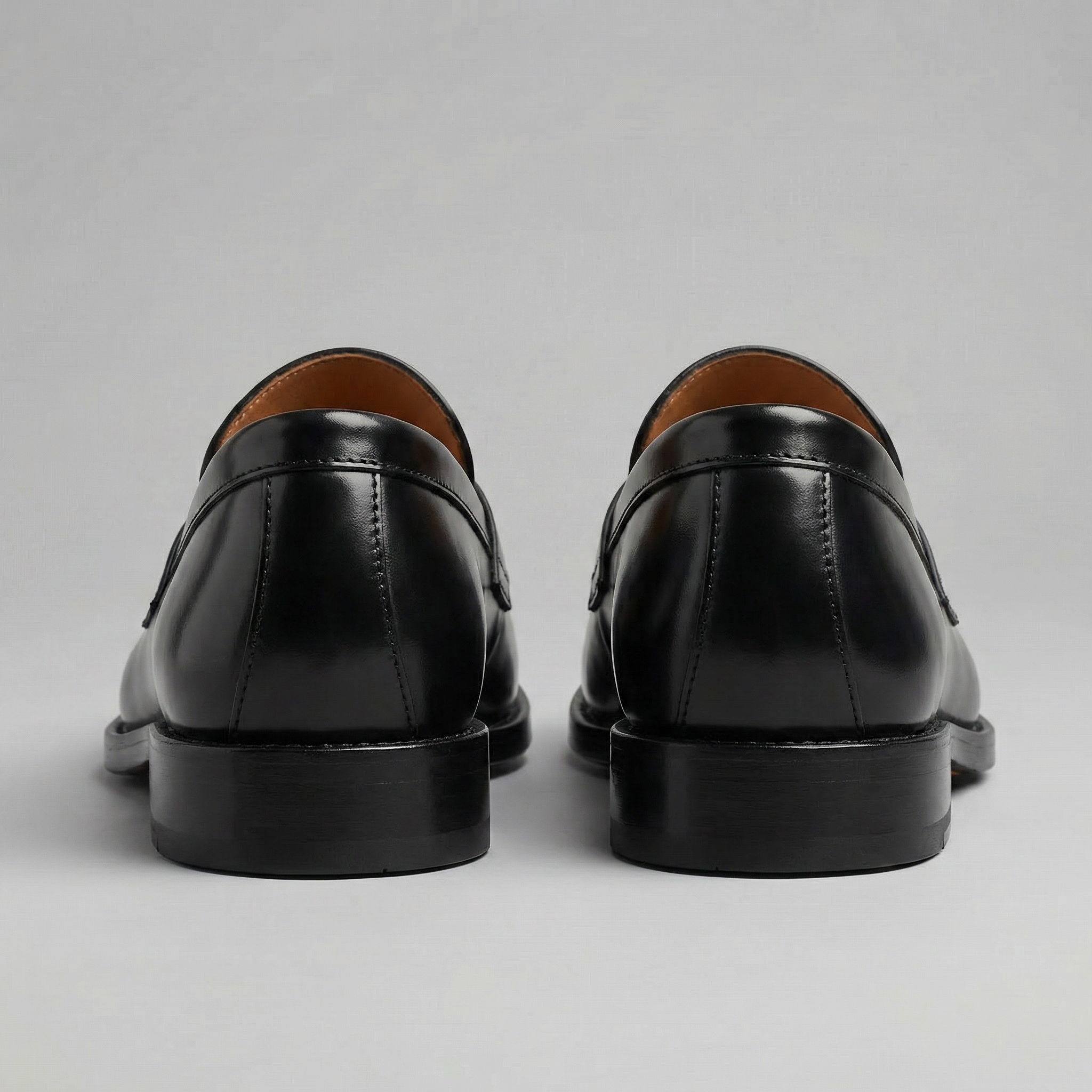 Mocassini penny uomo in pelle slip-on elegante