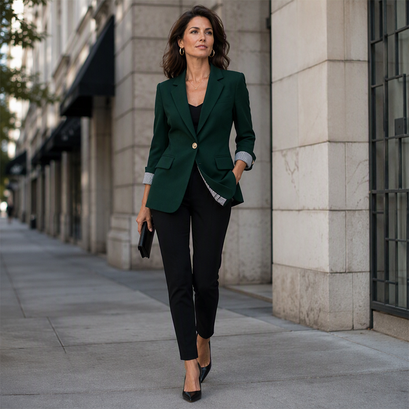 Blazer donna leggero elegante dal taglio moderno